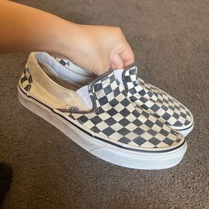 Checkered vans